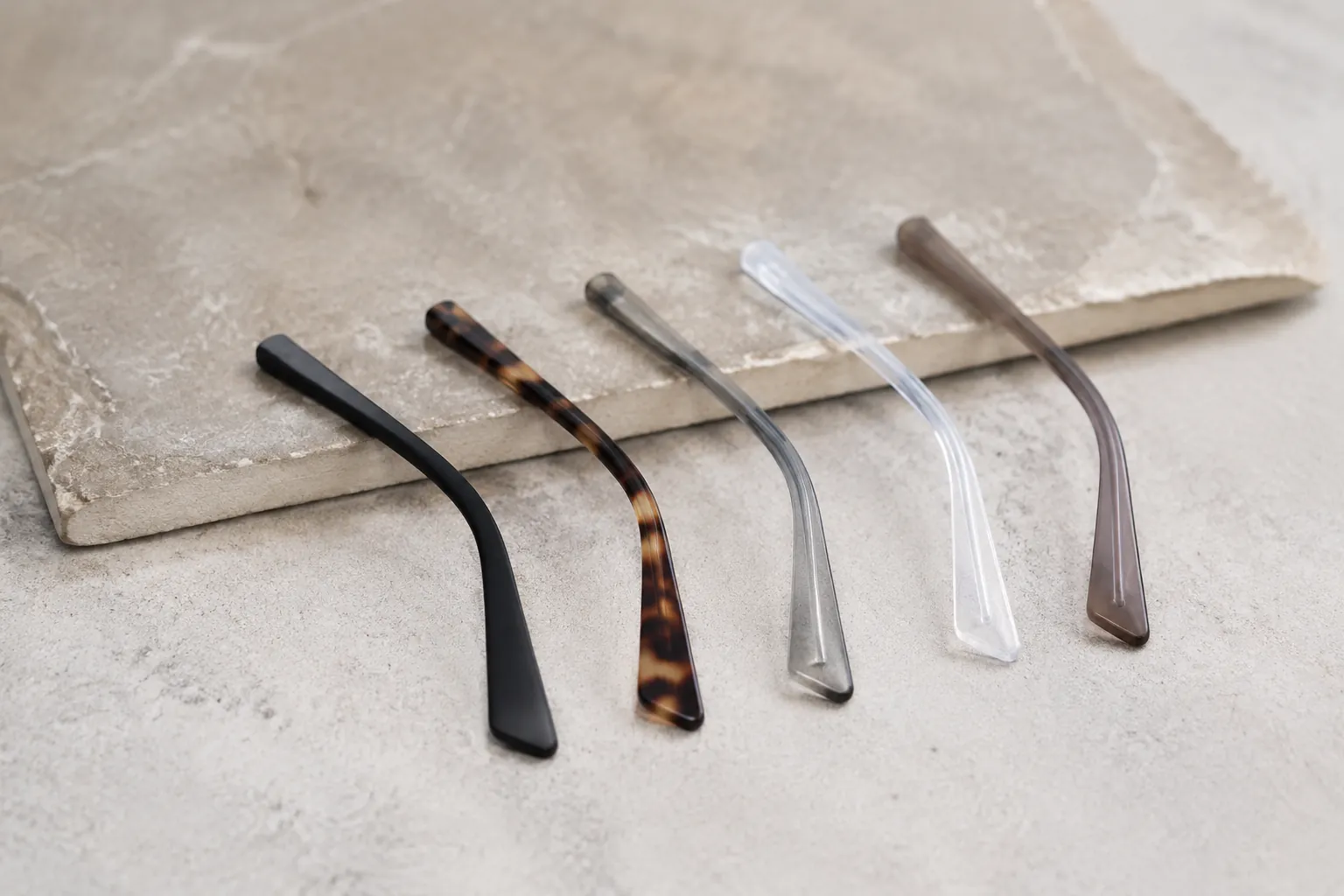 5 temple tip materials for wholesale sunglasses
