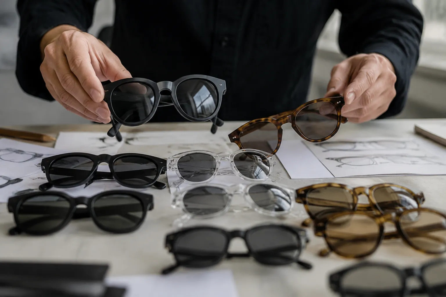 How Many Sunglasses Samples Before Production?