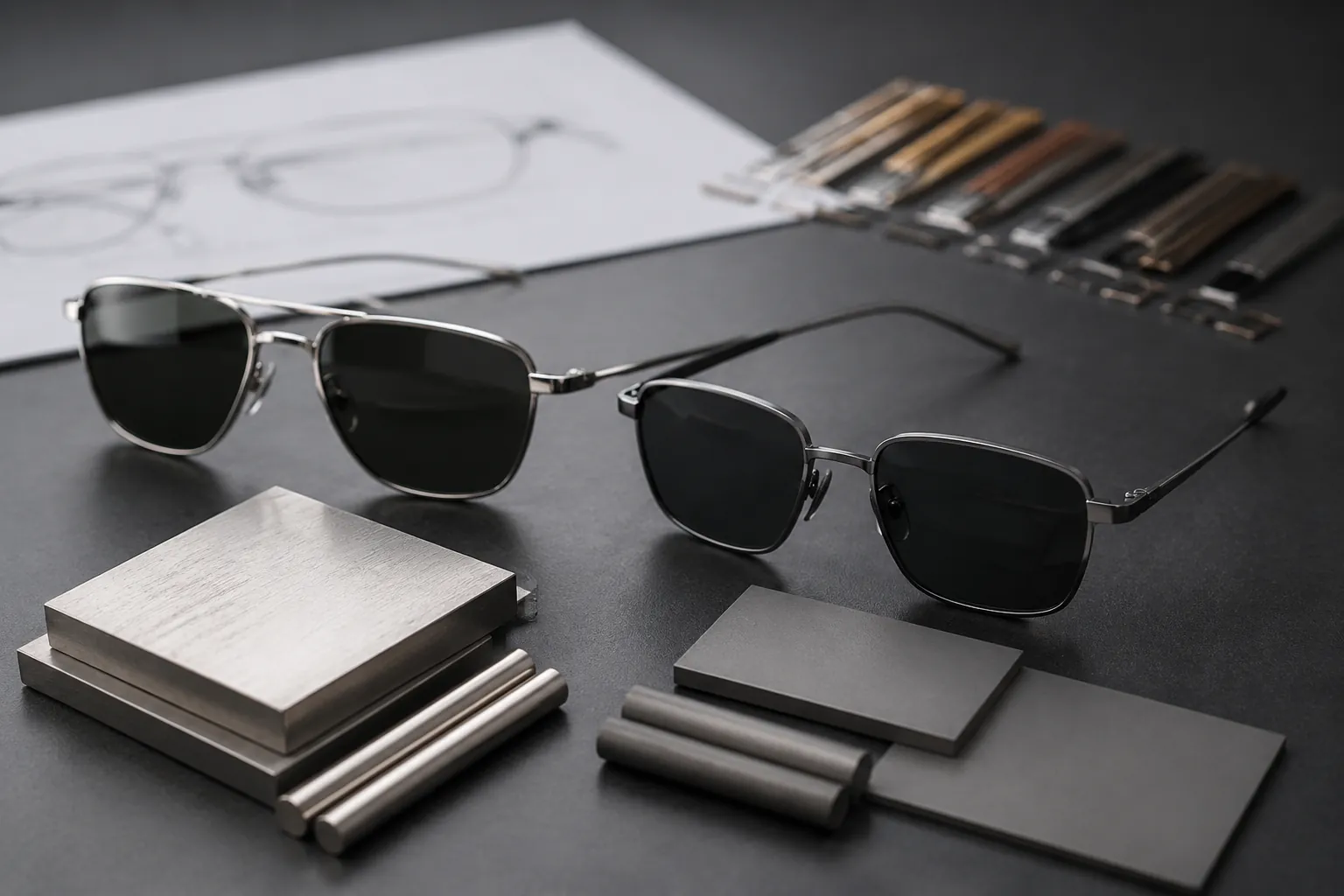 Stainless Steel vs Titanium for Premium Sunglasses