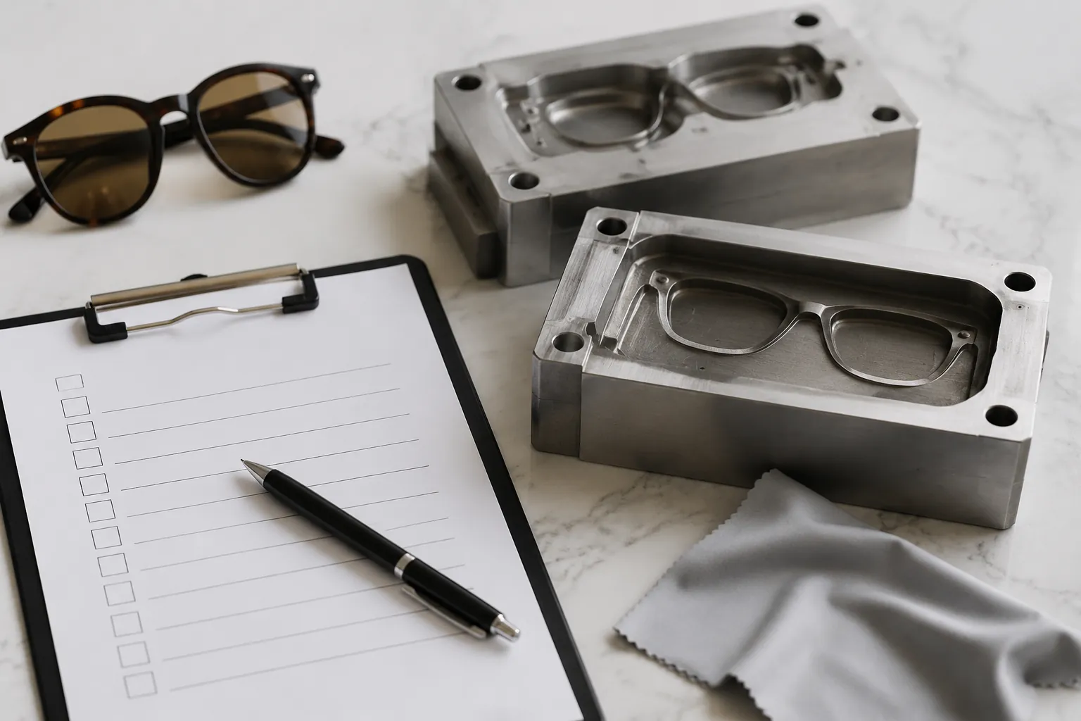 Custom Sunglasses Mold Ownership Checklist