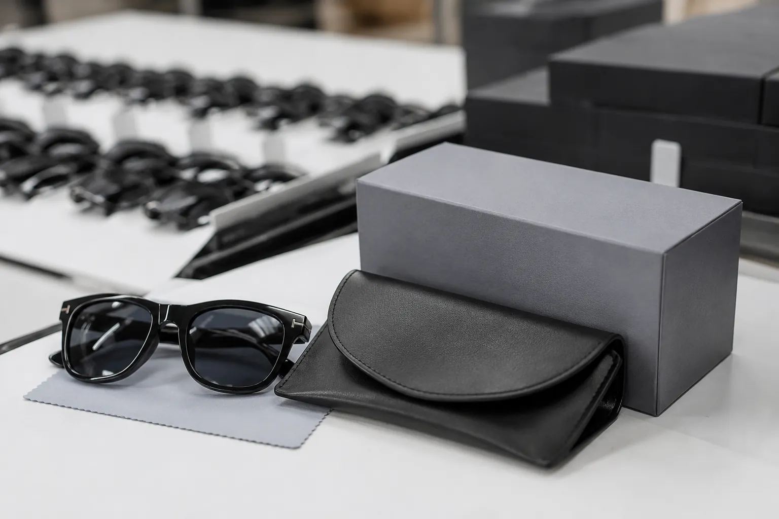 Keep Sunglasses and Packaging on One Production Plan