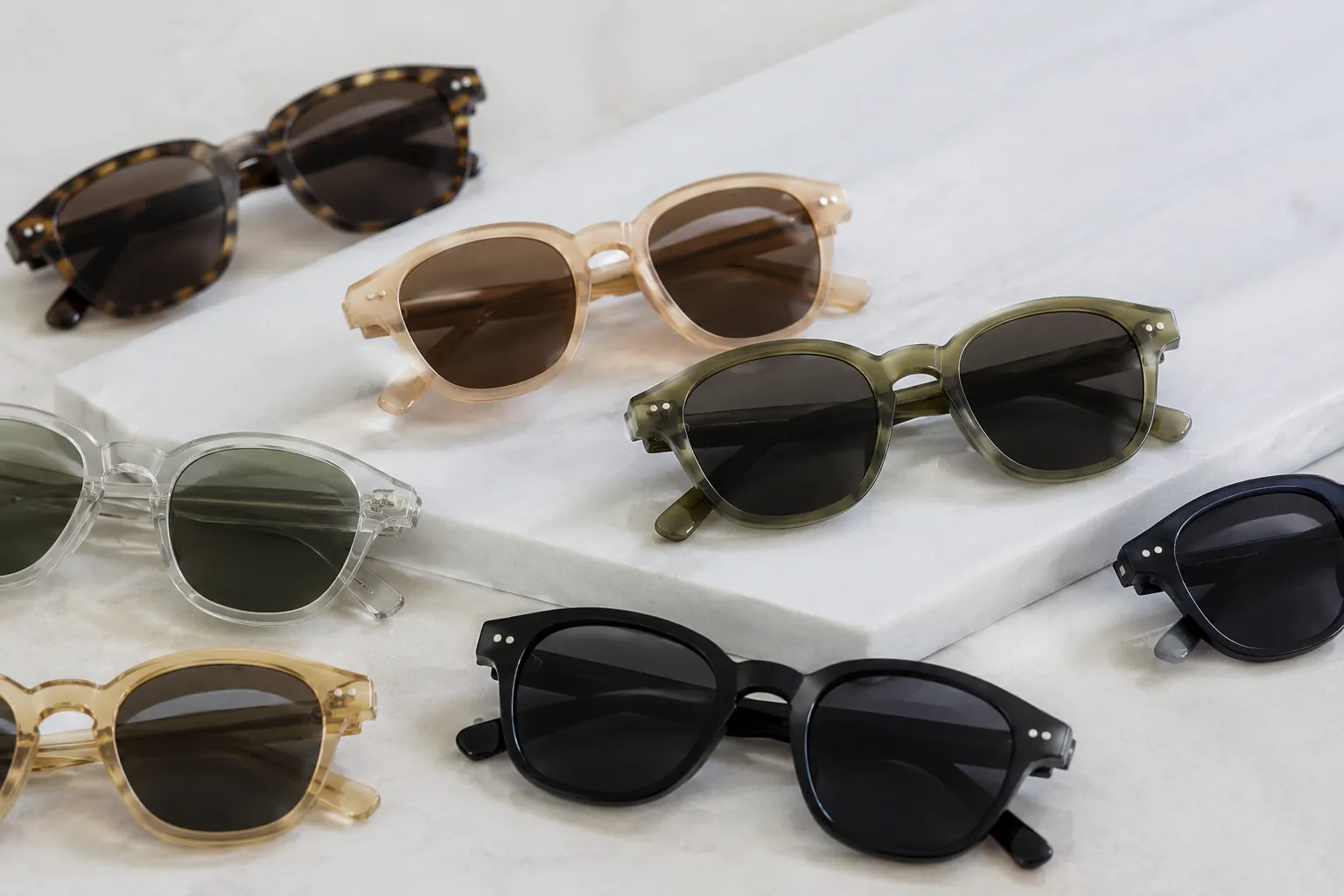 Exclusive Sunglass Colorways Using Existing Molds