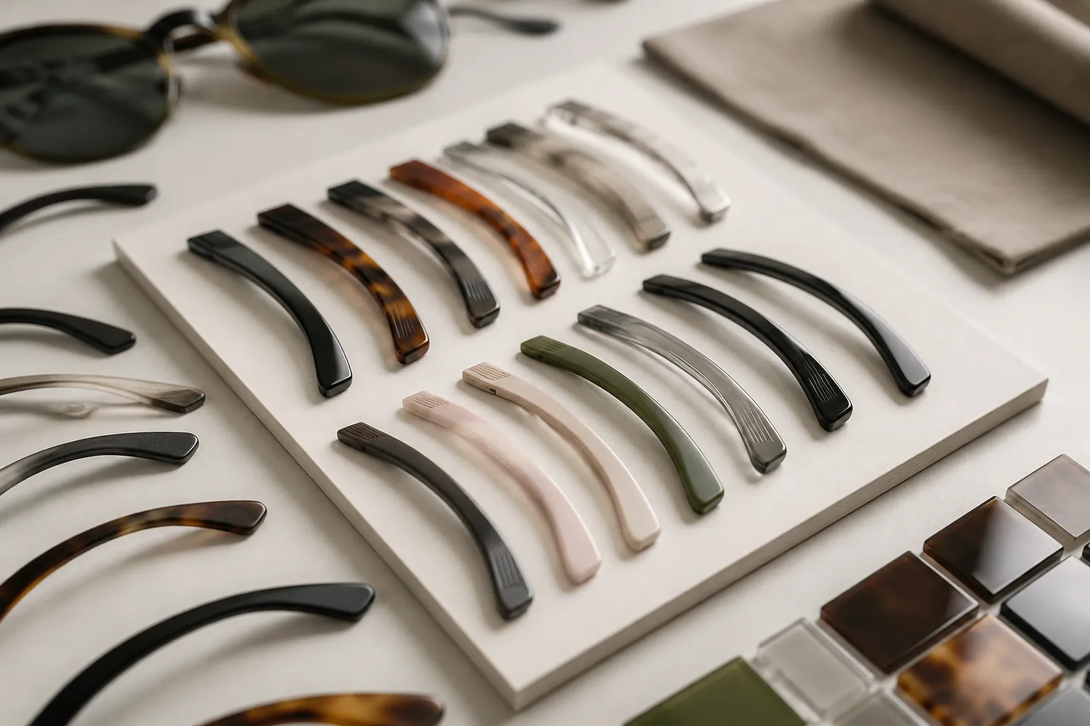 Custom Temple Tips for Private Label Sunglasses
