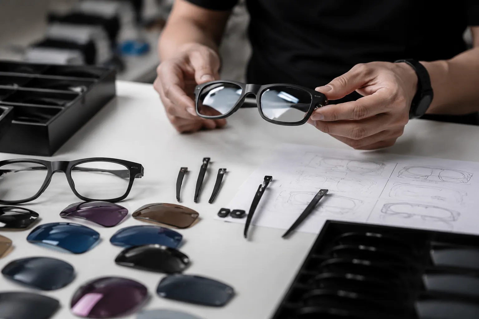 How to Source Interchangeable-Lens Sunglasses