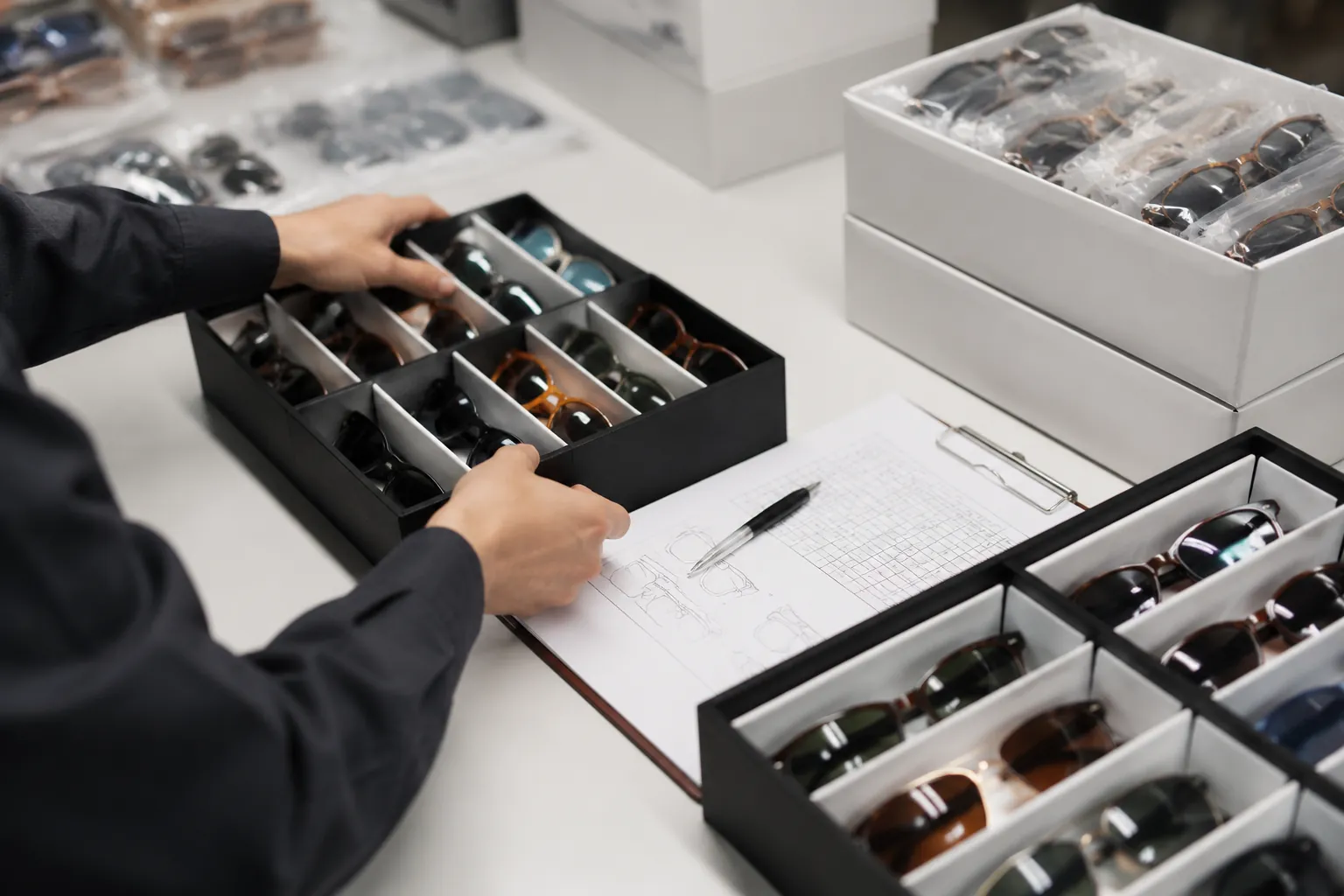 How to Split Sunglasses Orders by Volume