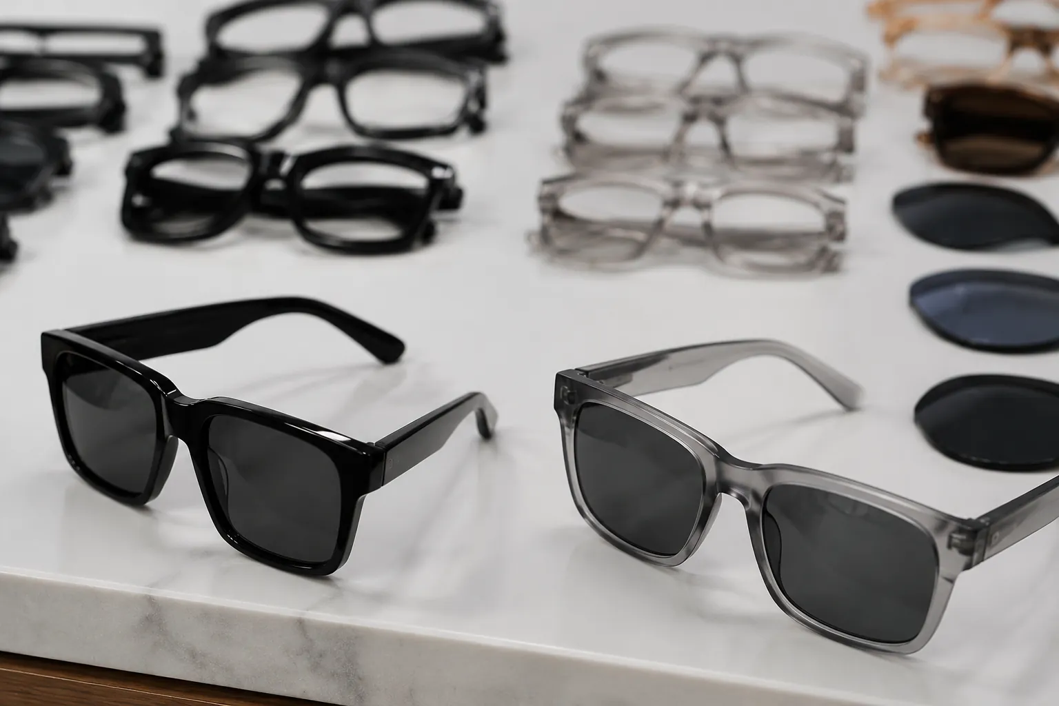 PC vs TR90 Sunglass Frames for Bulk Orders