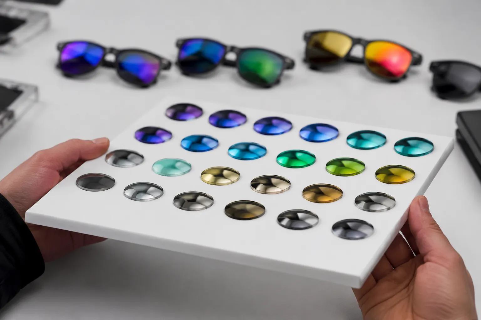 Mirror Lens Sunglasses Bulk Coating Control Guide