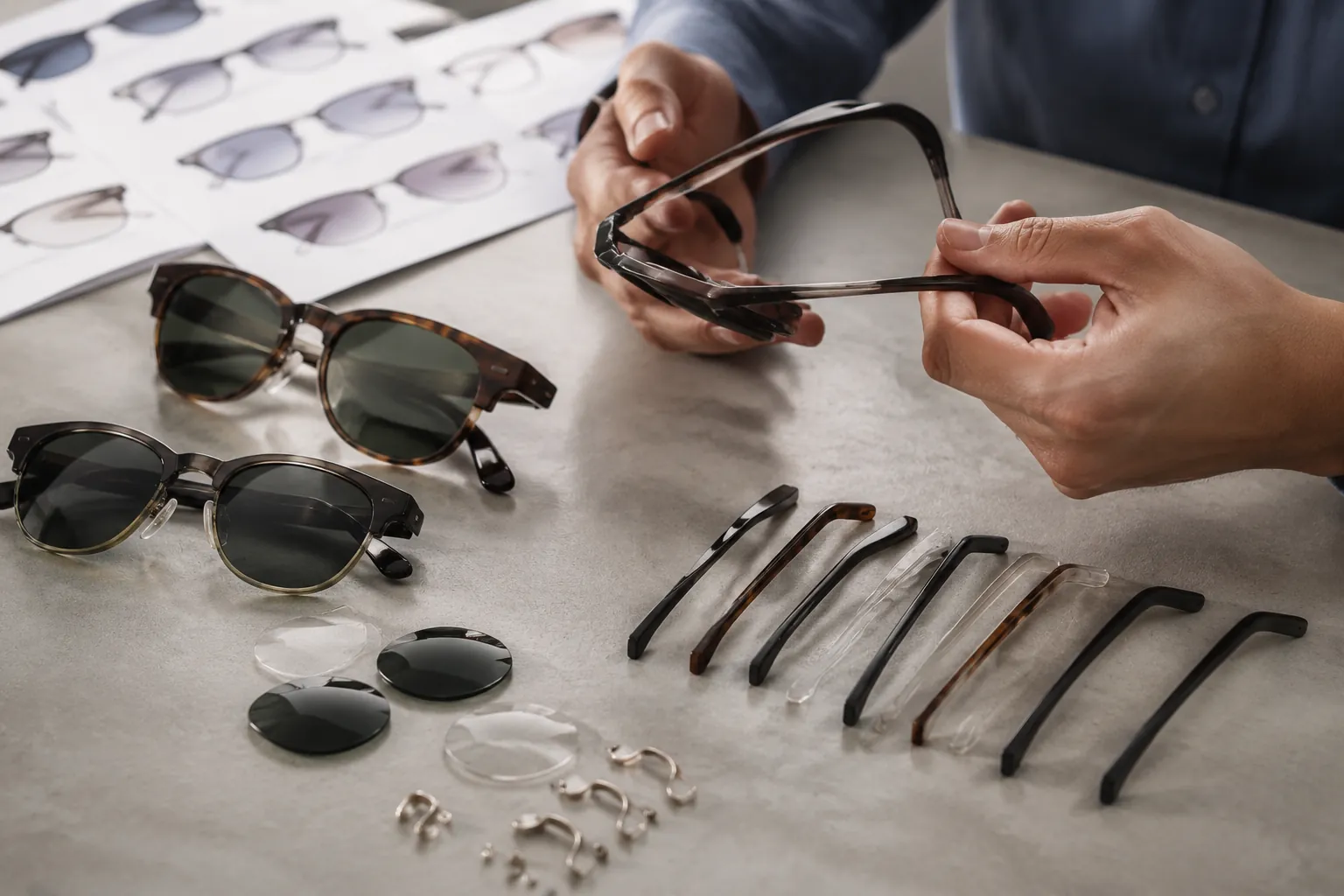 ODM vs OEM Sunglasses: Safer First-Order Option