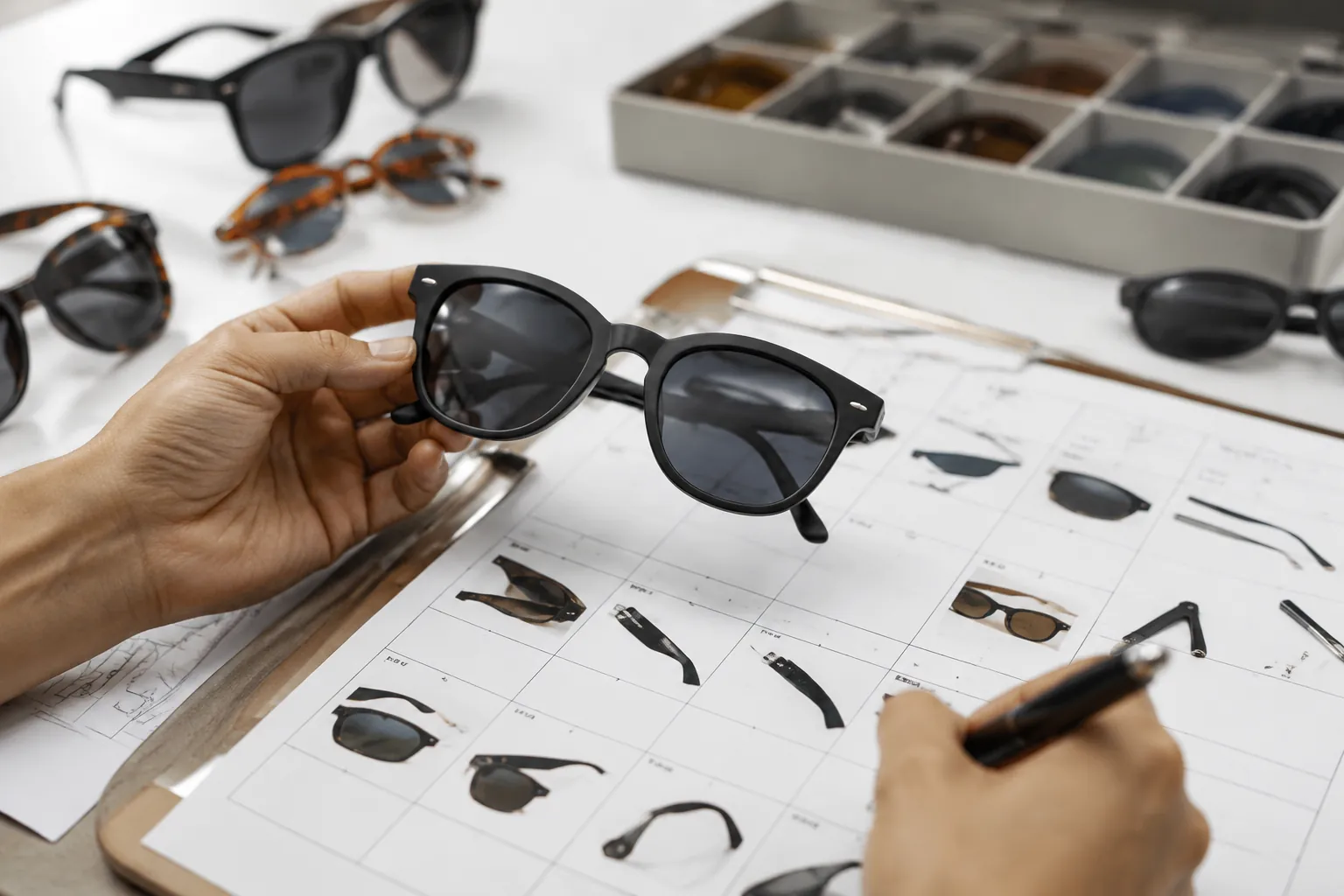 OEM Sunglasses Sampling Checklist for Factory Handoff
