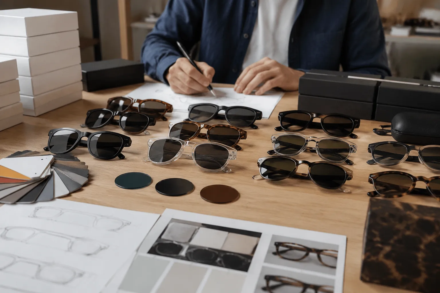 MOQ Strategy for Private Label Sunglasses Launches
