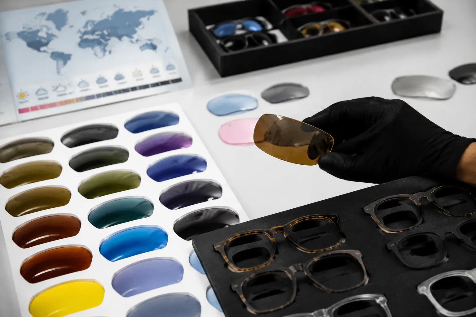 Lens Colors by Channel, Climate, and Demand