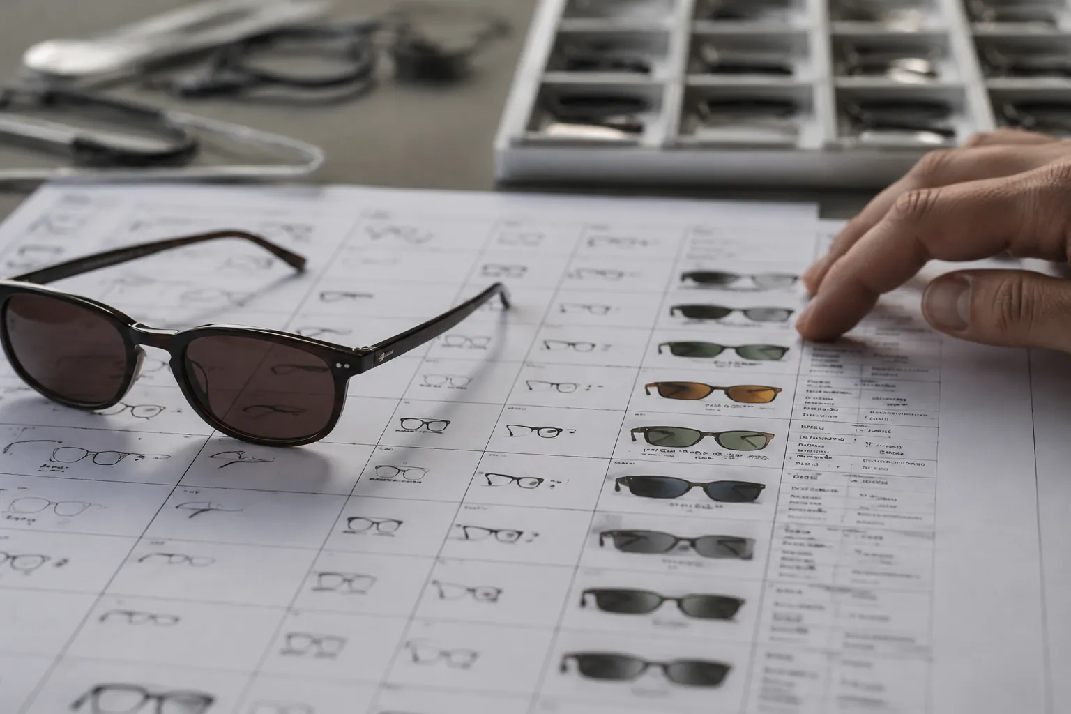 Sunglasses Factory Capability Matrix for Buyers