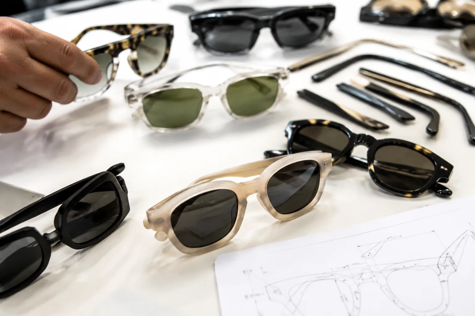 Sunglasses Samples Before Bulk Production