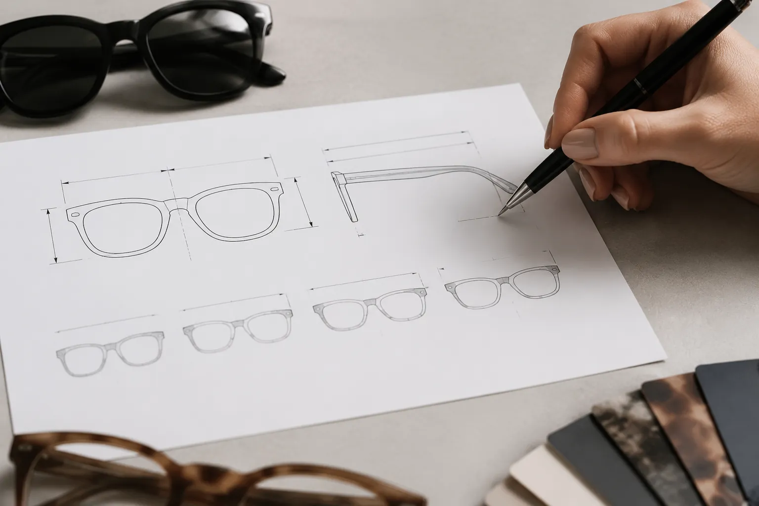 Sunglasses Size Guide for Private-Label Buyers