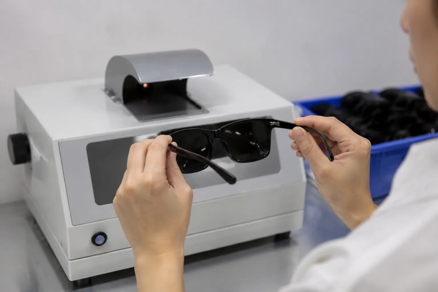 UV400 Sunglasses Testing Before Bulk Shipment