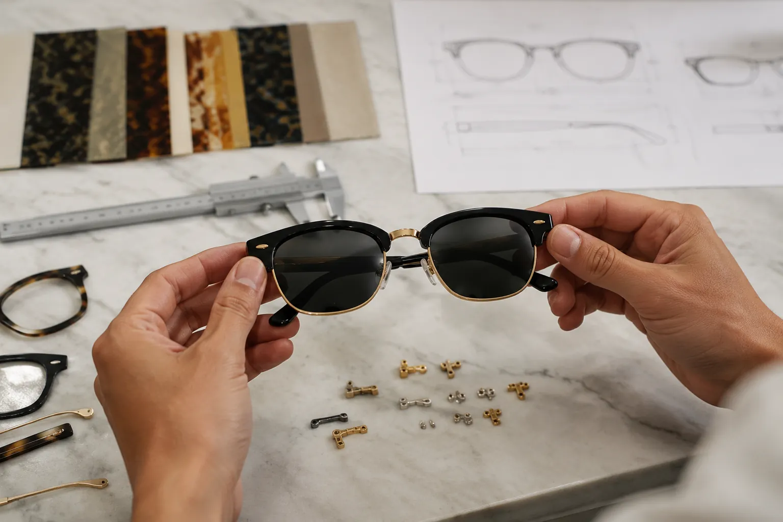 Hybrid Metal-Acetate Sunglasses: What to Specify