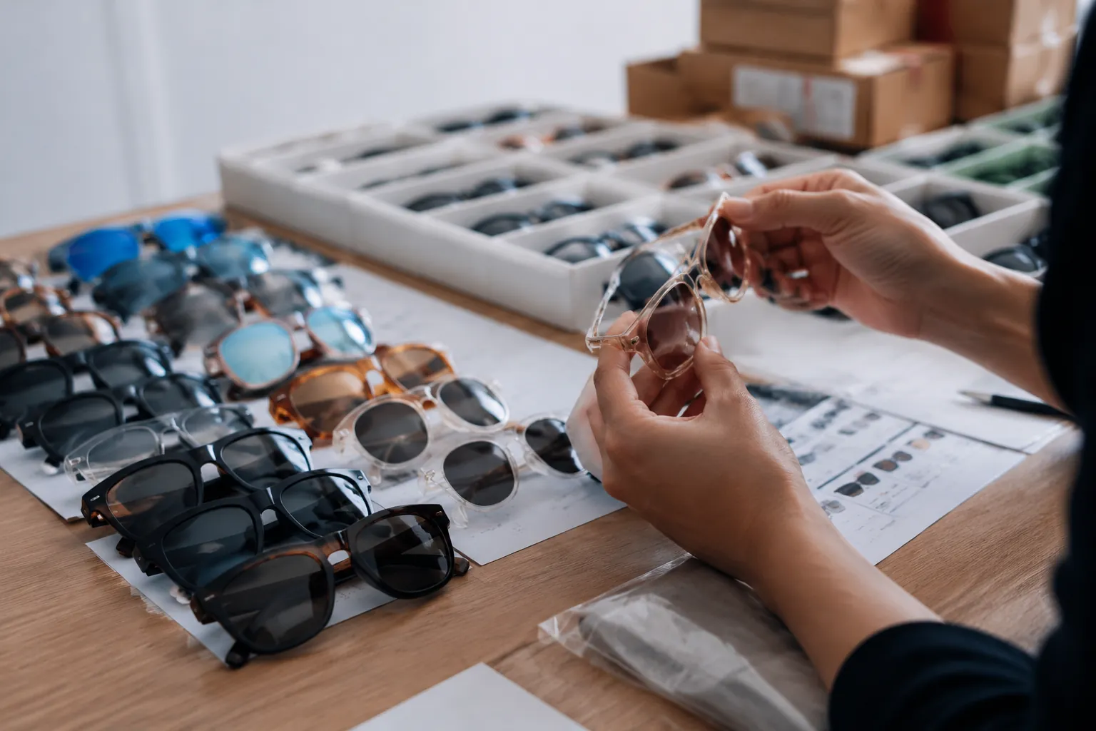 Wholesale Sunglasses Range: SKUs, MOQ, QC