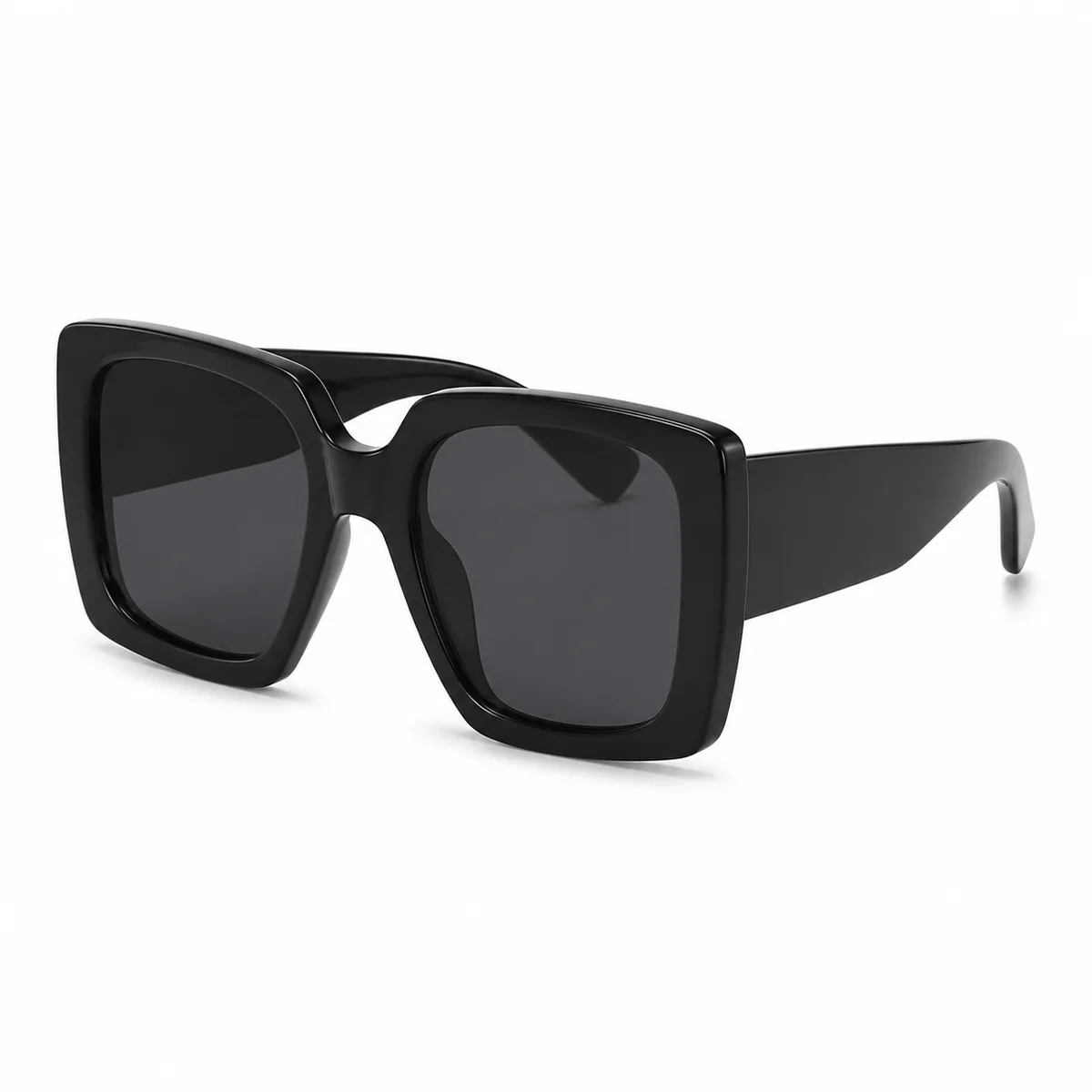 Square sunglasses front product photo