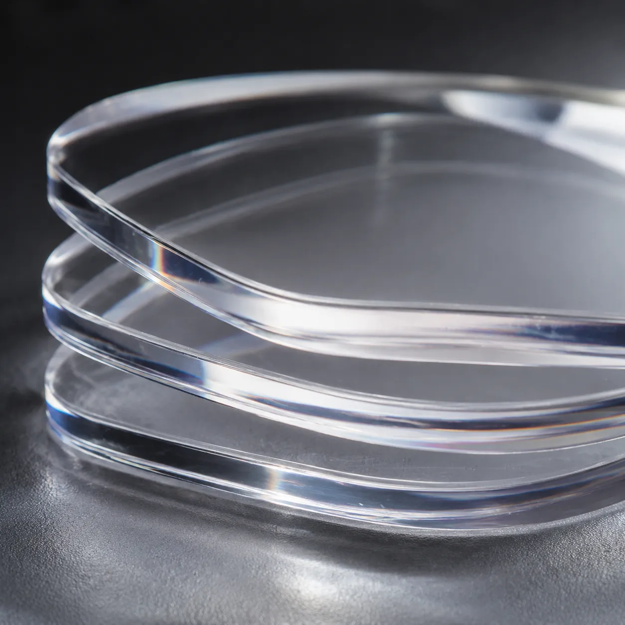 Polycarbonate sunglasses frame material, impact resistant and economical
